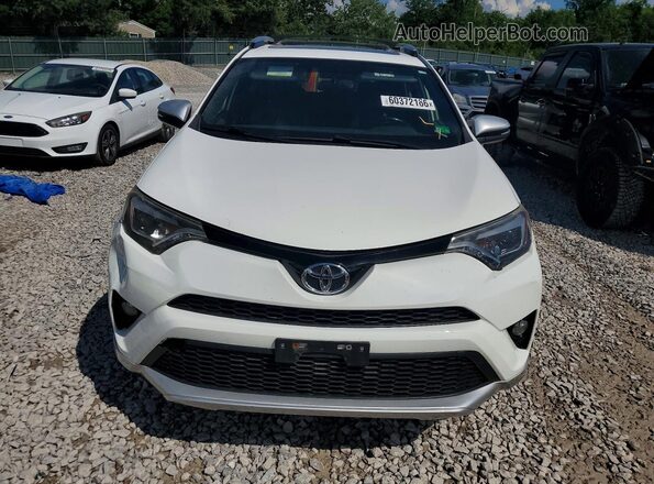 JTMJFREV8GJ077814 2016 TOYOTA RAV4 White Front view