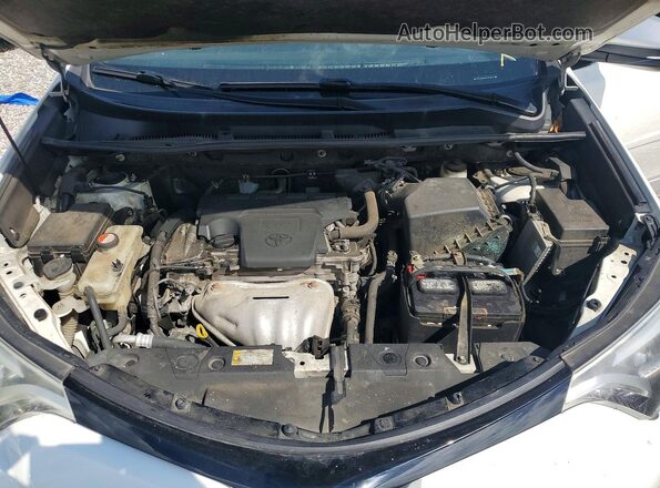 JTMJFREV8GJ077814 2016 TOYOTA RAV4 White Engine compartment view