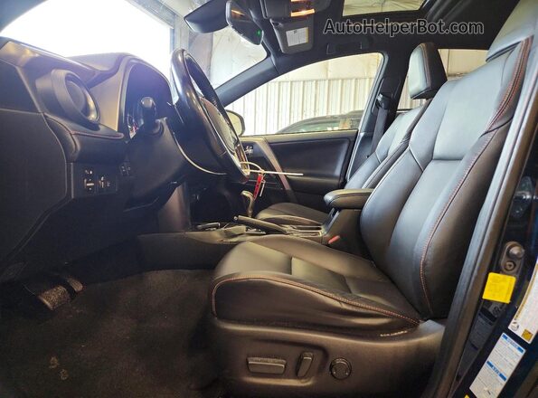 JTMJFREV8JJ733257 2018 TOYOTA RAV4 Blue წინა სალონის ხედი