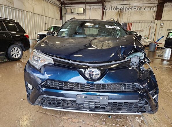 JTMJFREV8JJ733257 2018 TOYOTA RAV4 Blue წინა ხედი
