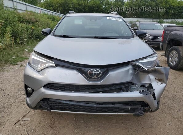 JTMJFREV9JJ240378 2018 TOYOTA RAV4 Silver Դիմացի տեսք