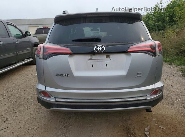 JTMJFREV9JJ240378 2018 TOYOTA RAV4 Silver Հետևի տեսք