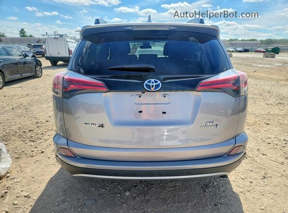 JTMJJREV0HD077675 2017 TOYOTA RAV4 Silver Հետևի տեսք