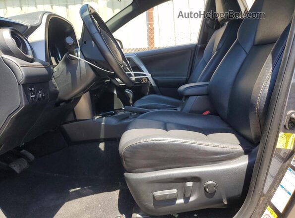 JTMJJREV3JD229504 2018 TOYOTA RAV4 Серый Вид салона спереди