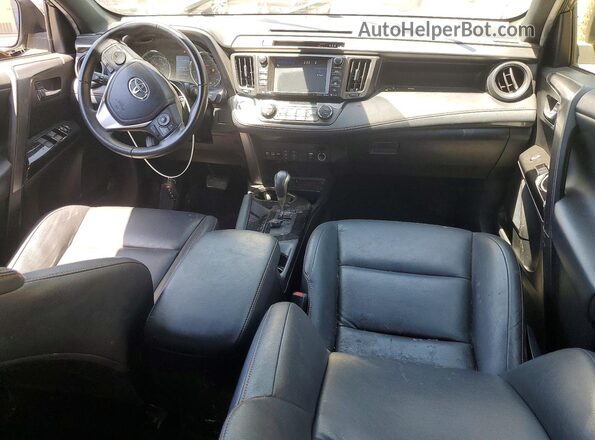 JTMJJREV3JD229504 2018 TOYOTA RAV4 Серый Вид панели приборов