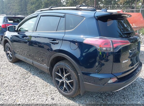JTMJJREV4JD252967 2018 TOYOTA RAV4 HYBRID Black Rear left