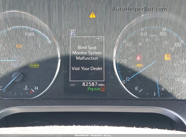 JTMJJREV9JD247991 2018 TOYOTA RAV4 HYBRID Белый Вид задних сидений