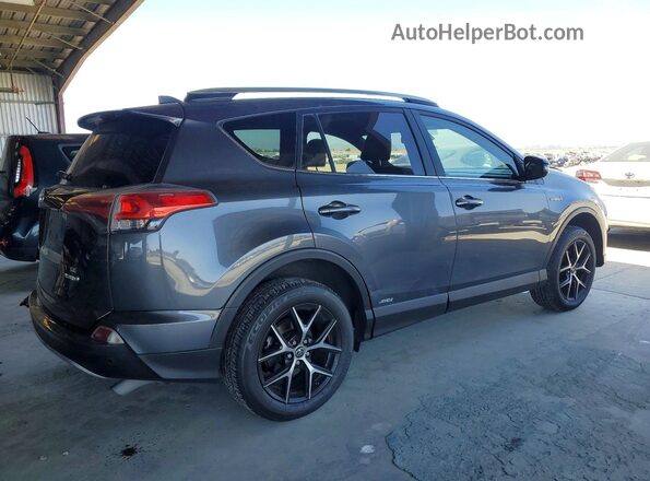 JTMJJREVXHD143438 2017 TOYOTA RAV4 Серый Задняя правая четверть