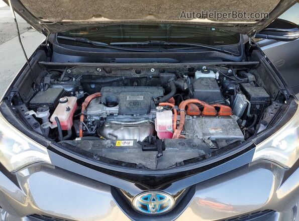 JTMJJREVXHD143438 2017 TOYOTA RAV4 Серый Вид подкапотного пространства