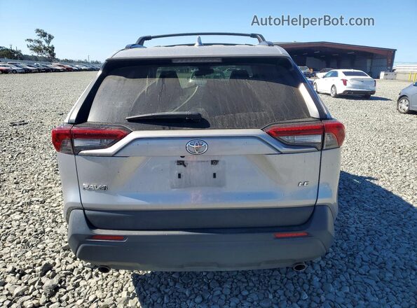 JTMK1RFV0KD516304 2019 TOYOTA RAV4 Silver Vista trasera