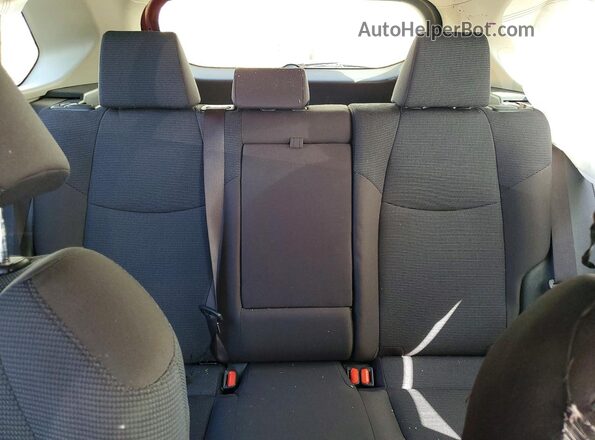 JTMK1RFV1KJ003175 2019 TOYOTA RAV4 Red Widok tylnych siedzeń