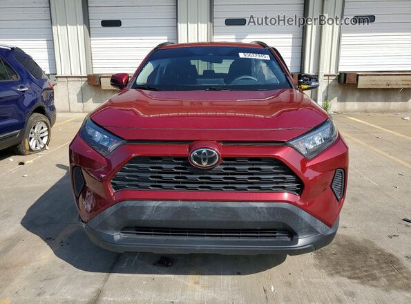 JTMK1RFV1KJ003175 2019 TOYOTA RAV4 Red Widok z przodu
