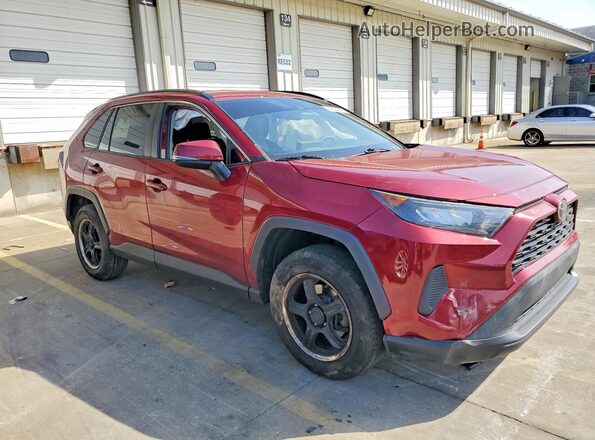 JTMK1RFV1KJ003175 2019 TOYOTA RAV4 Red Przód prawy