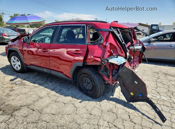 JTMK1RFV7KJ004153 2019 TOYOTA RAV4 Burgundy Rear left