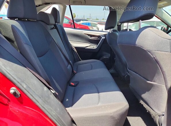 JTMK1RFV7KJ004153 2019 TOYOTA RAV4 Burgundy Rear interior view