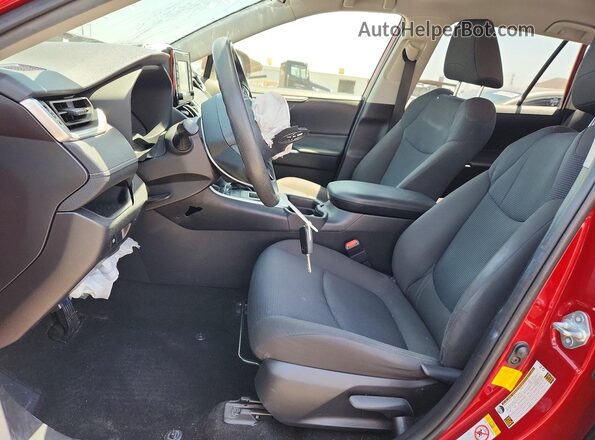 JTMK1RFV7KJ004153 2019 TOYOTA RAV4 Burgundy Front interior view