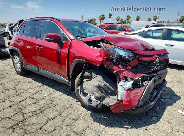 JTMK1RFV7KJ004153 2019 TOYOTA RAV4 Burgundy Front right