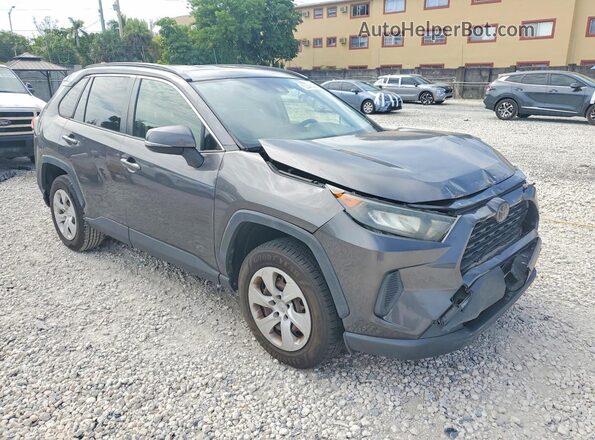 JTMK1RFV8KJ005862 2019 TOYOTA RAV4 Gray Przód prawy