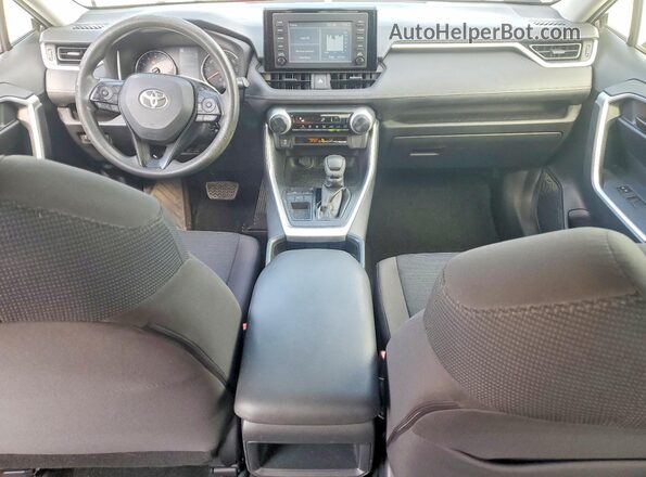 JTMK1RFV8KJ005862 2019 TOYOTA RAV4 Gray Widok deski rozdzielczej