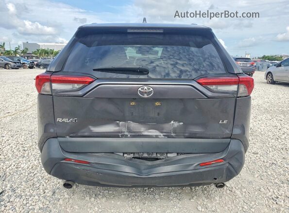 JTMK1RFV8KJ005862 2019 TOYOTA RAV4 Gray Widok z tyłu