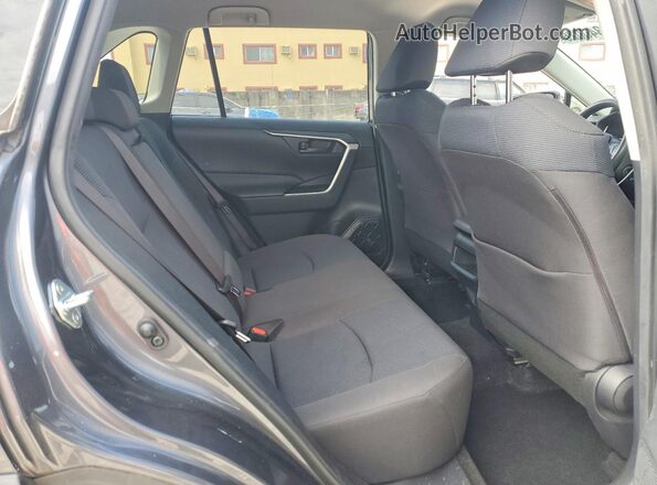 JTMK1RFV8KJ005862 2019 TOYOTA RAV4 Gray Widok tylnych siedzeń