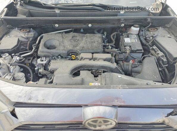 JTMK1RFV8KJ005862 2019 TOYOTA RAV4 Gray Widok wnętrza z tyłu