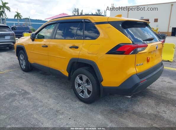 JTMLWRFV2PD187036 2023 TOYOTA RAV4 HYBRID Желтый Задняя левая четверть