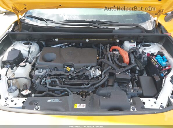 JTMLWRFV2PD187036 2023 TOYOTA RAV4 HYBRID Желтый Вид сзади