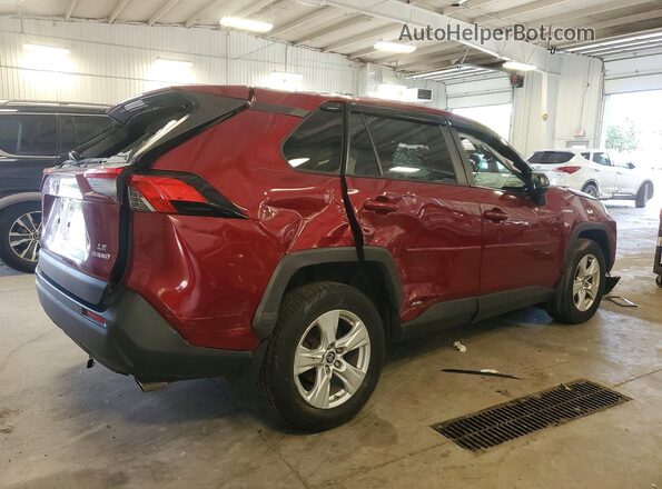 JTMLWRFV3KD040412 2019 TOYOTA RAV4 Red Հետևի աջ