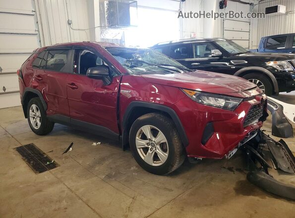 JTMLWRFV3KD040412 2019 TOYOTA RAV4 Red Առջևի աջ