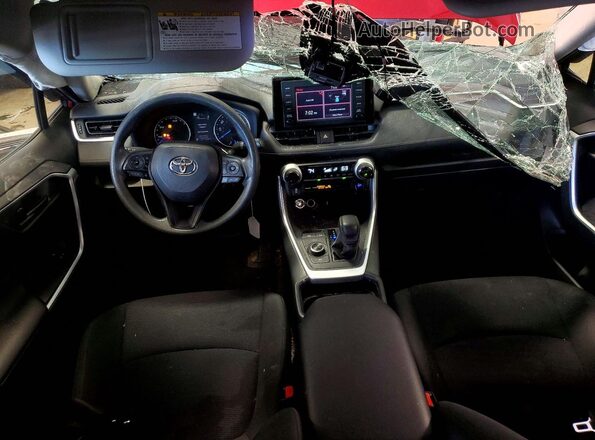 JTMLWRFV3KD040412 2019 TOYOTA RAV4 Red Առջևի վահանակի տեսք