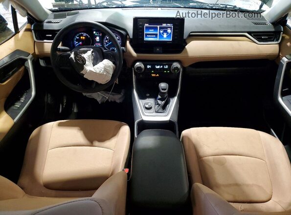 JTMLWRFV3ND146007 2022 TOYOTA RAV4 Black Առջևի վահանակի տեսք