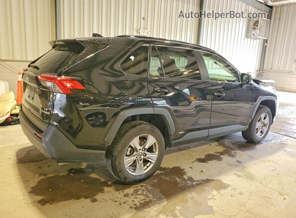 JTMLWRFV3ND146007 2022 TOYOTA RAV4 Black Հետևի աջ