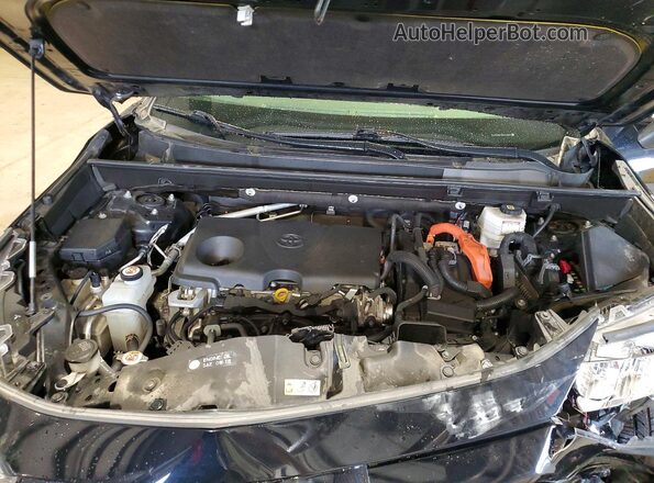 JTMLWRFV3ND146007 2022 TOYOTA RAV4 Black Շարժիչի բաժամունքի տեսք