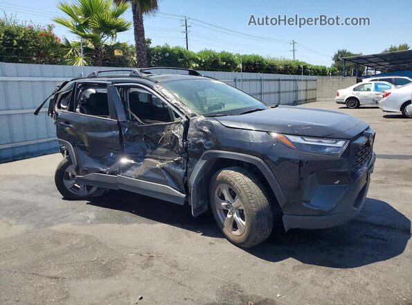 JTMLWRFV3RD256285 2024 TOYOTA RAV4 Черный Передняя правая четверть