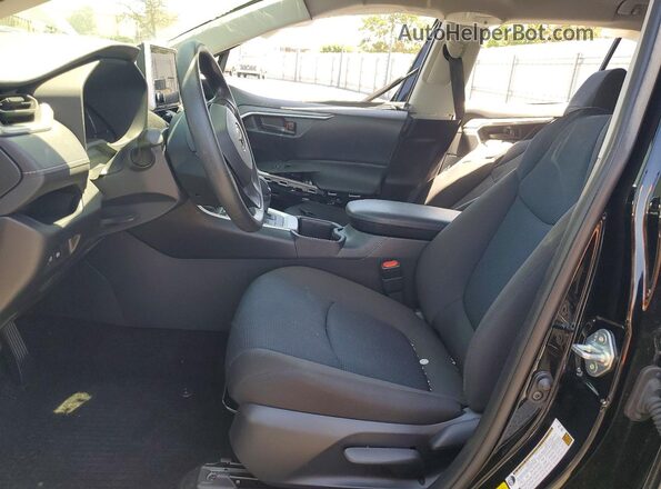 JTMLWRFV3RD256285 2024 TOYOTA RAV4 Черный Вид салона спереди