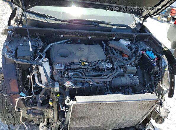 JTMLWRFV3SD305961 2025 TOYOTA RAV4 Black ძრავის განყოფილების ხედი