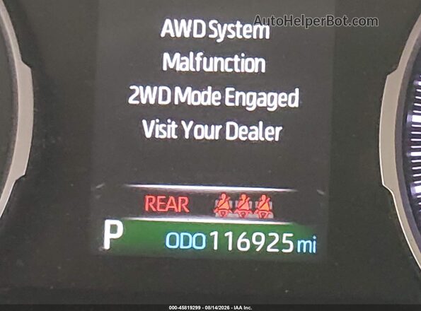 JTMLWRFV5KD014474 2019 TOYOTA RAV4 HYBRID Gray 