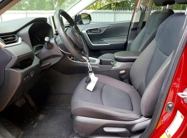 JTMLWRFV5PD174264 2023 TOYOTA RAV4 Red Front interior view