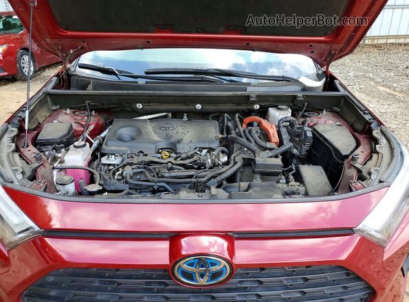 JTMLWRFV5PD174264 2023 TOYOTA RAV4 Red Engine compartment view
