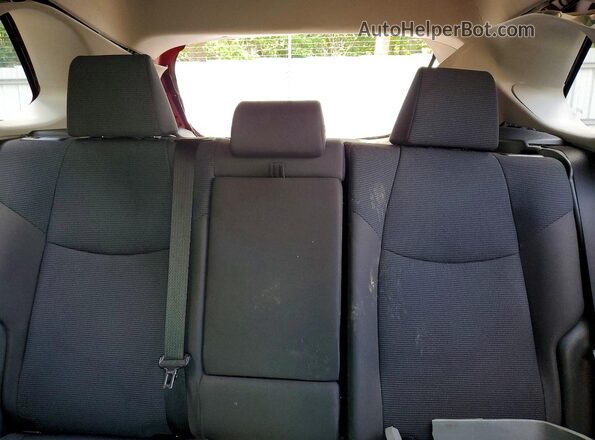 JTMLWRFV5PD174264 2023 TOYOTA RAV4 Red Rear seats view