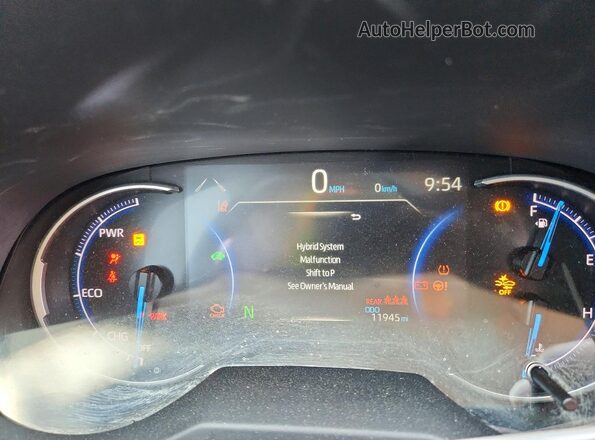 JTMLWRFV5SD292355 2025 TOYOTA RAV4 Gray ხელსაწყოთა პანელის ხედი
