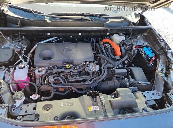 JTMLWRFV5SD292355 2025 TOYOTA RAV4 Gray ძრავის განყოფილების ხედი