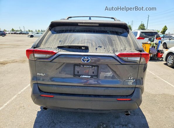 JTMLWRFVXKD033120 2019 TOYOTA RAV4 Gray Widok z tyłu
