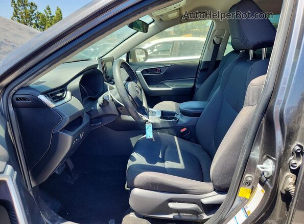 JTMLWRFVXKD033120 2019 TOYOTA RAV4 Gray Widok wnętrza z przodu