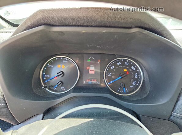 JTMLWRFVXKD033120 2019 TOYOTA RAV4 Gray Widok zestawu wskaźników