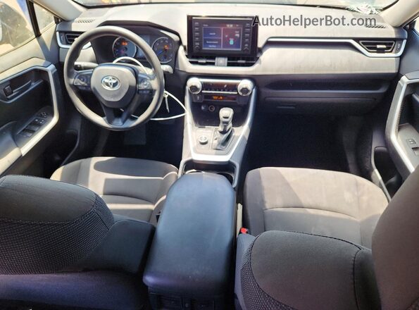 JTMLWRFVXKD033120 2019 TOYOTA RAV4 Gray Widok deski rozdzielczej