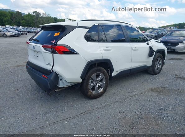 JTMLWRFVXPD206125 2023 TOYOTA RAV4 HYBRID Белый Задняя правая четверть