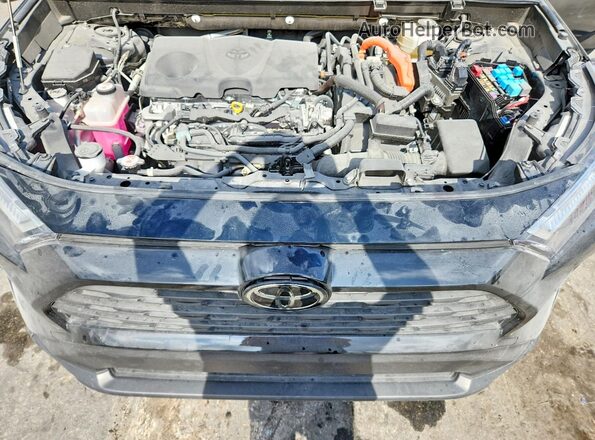 JTMLWRFVXSD591971 2025 TOYOTA RAV4 Black Widok komory silnika