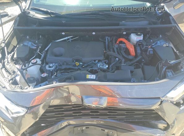 JTMMWRFV0SD308529 2025 TOYOTA RAV4 Charcoal Vista del compartimento del motor